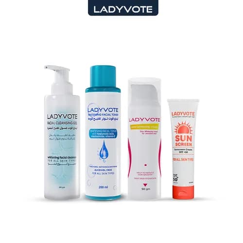 Ladyvote Whitening Skincare Set